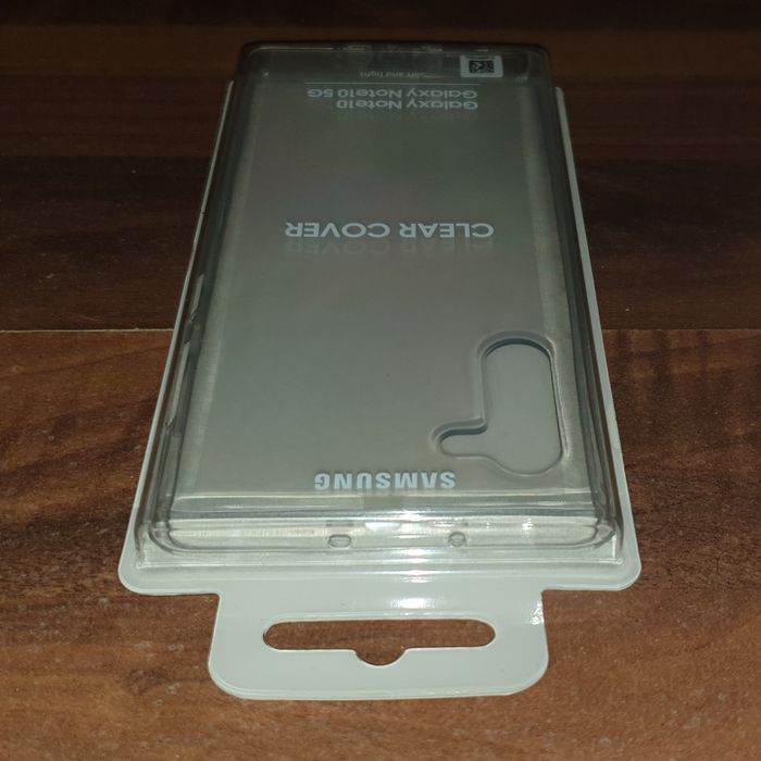 Husa silicon originala Samsung Clear Cover Note10 N970 Note10 5G N971