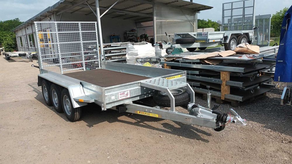 Oferta remorca transport utilaj, noua, pana la 4m, MMA3500 kg