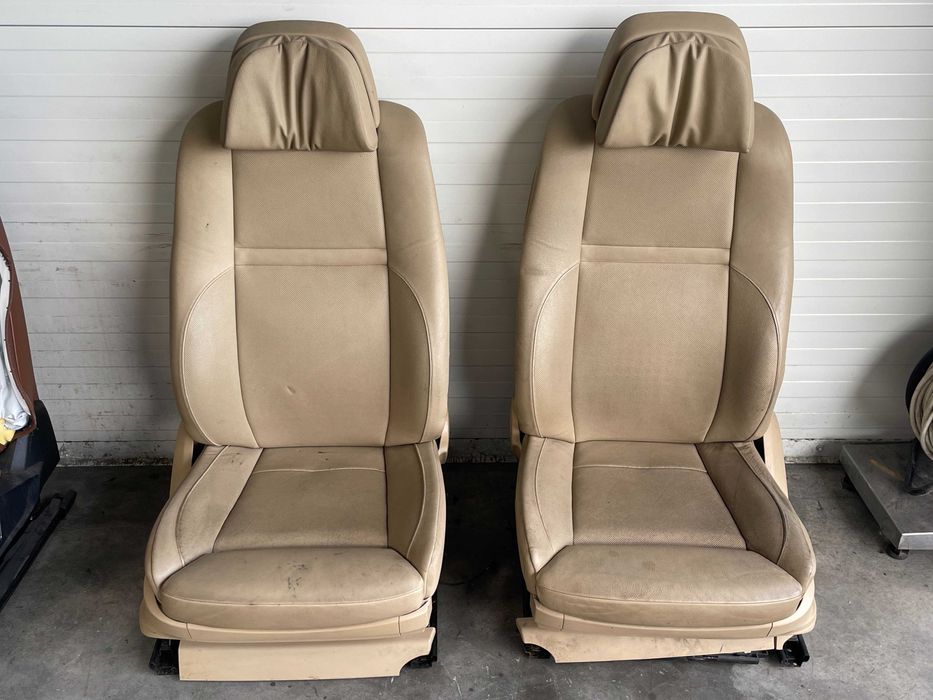 scaune fata bej/crem incalzire/ventilatie Bmw X5 E70/X6 E71 pret fix