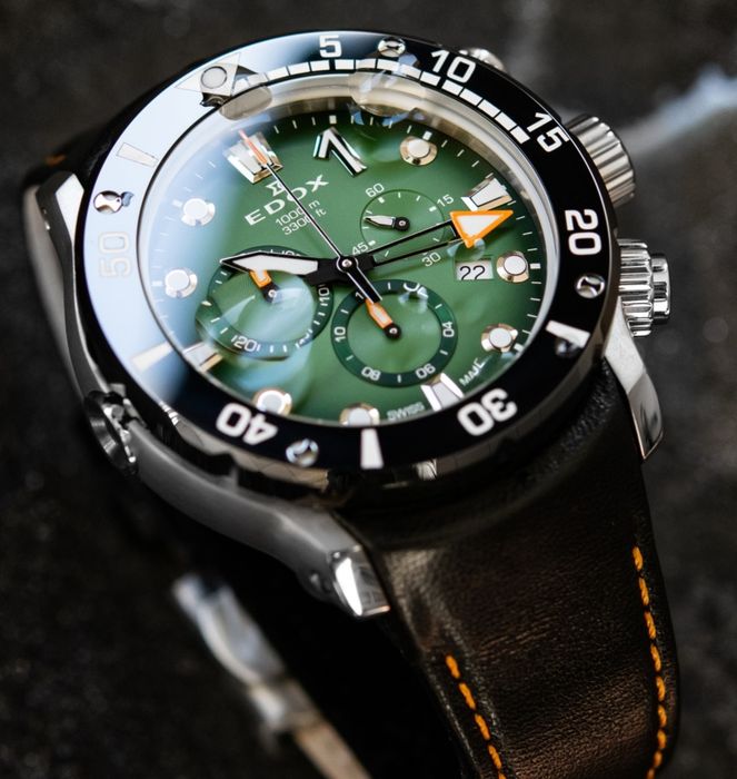 Edox CO-1 Chronograph 10242 TIN VIN