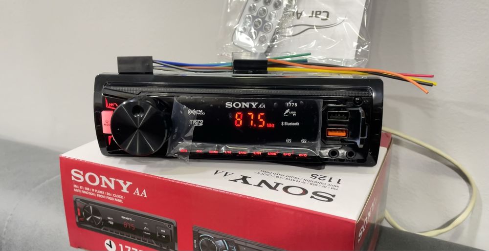 Sony magnitafon yangi Usb Blutus Aux bor universal mafon pioneer emas