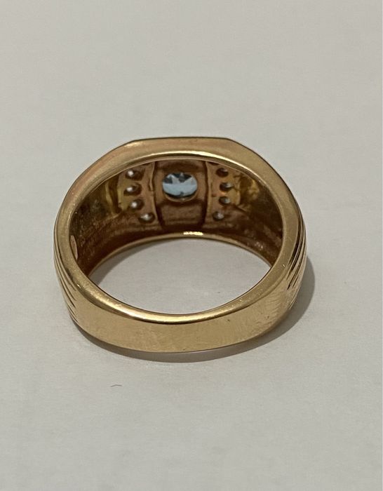 Золотое кольцо, печатка