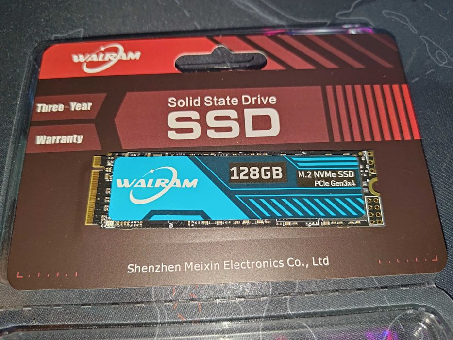 SSD WALRAM, 128GB, NVMe, M.2 2280, PCIe Gen3x4, Ambalaj Original