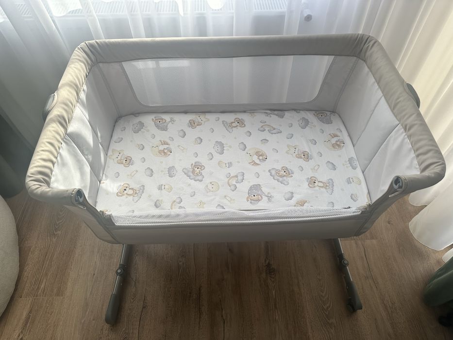 Chicco, Co-Sleeping Next2me, Essential, patut atasabil, Dune