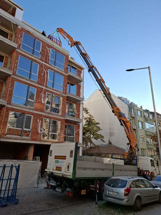 Транспортна услуга с кран