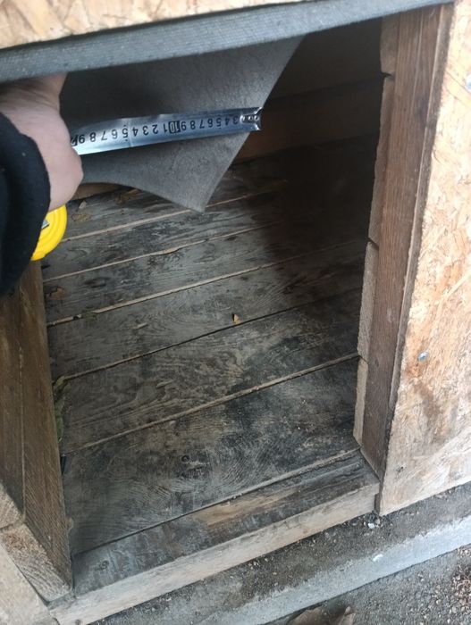 Будка домик для собаки  очень теплая и прочная