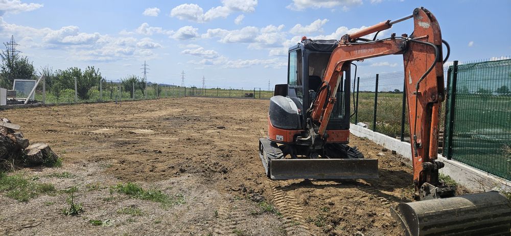 Demolări, săpături, defrișări,  transport materiale