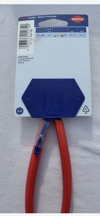Cleste profesional pentru sertizat Knipex 97 71 180