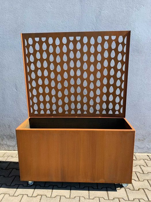 Jardiniere, ghivece si produse la comanda din otel CORTEN