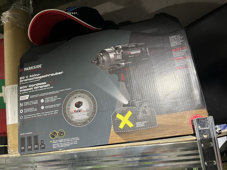 Гайковерт Parkside нов