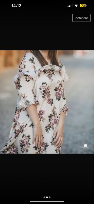 Rochie superba florala marimea S-M