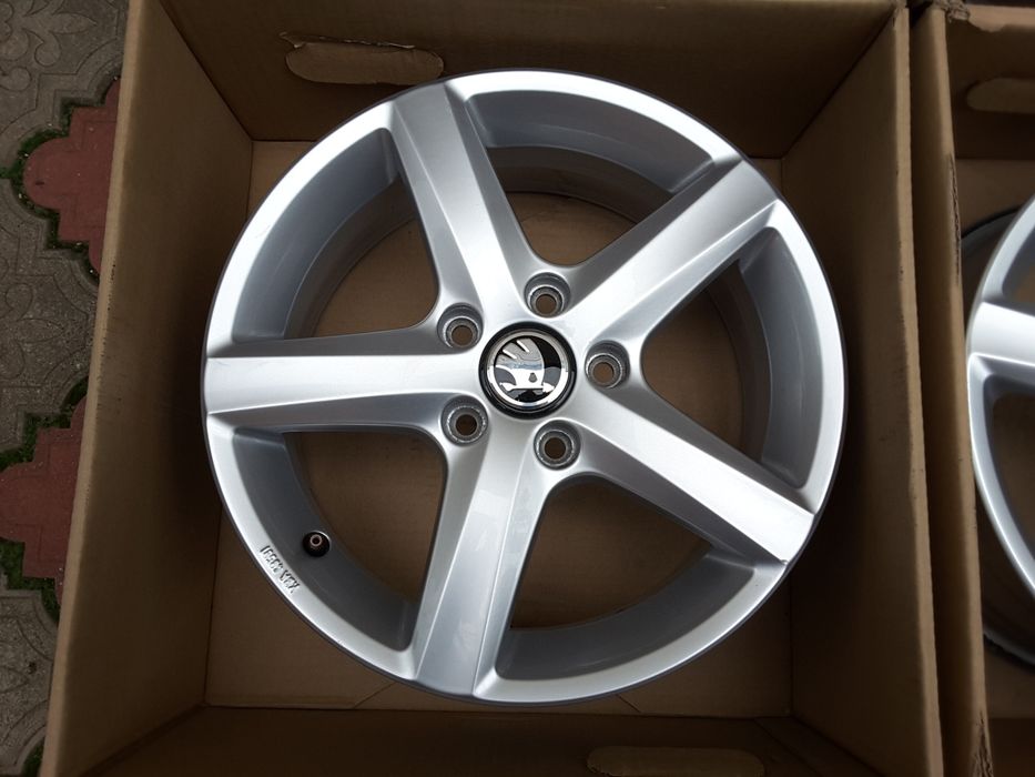 jante aliaj 16; 5x112; originale Vw, Skoda Superb, Octavia 2, 3, 4