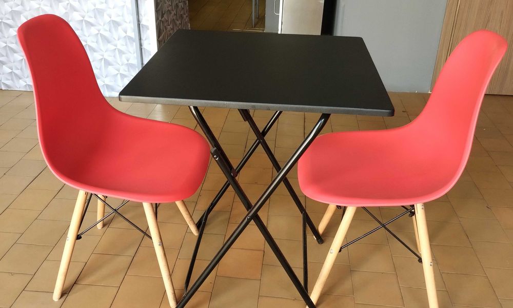 Set masă cu 2 scaune