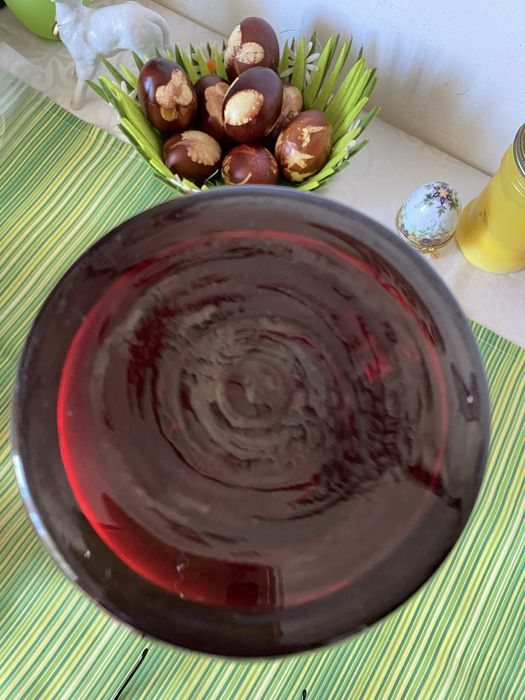 Vaza mare din rubin 29 cm