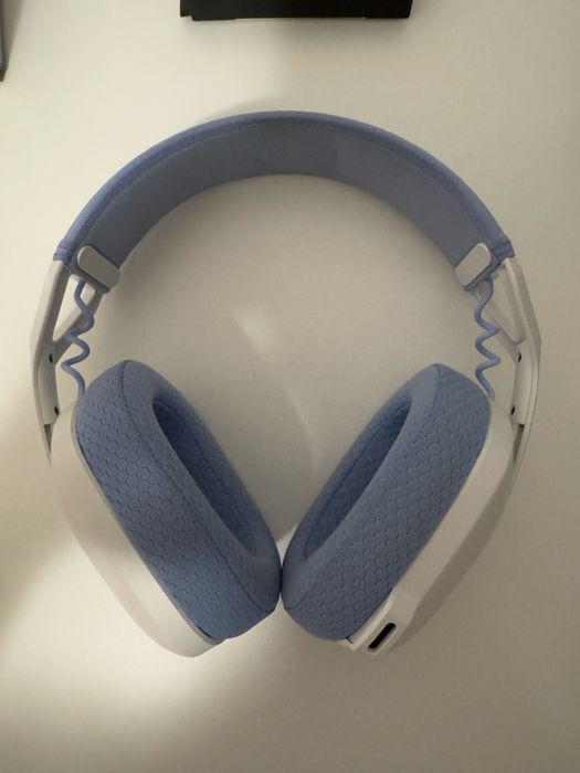 Casti Gaming Logitech G435 Albe Fullbox