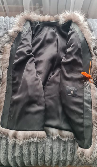 Шуба из чернобурки