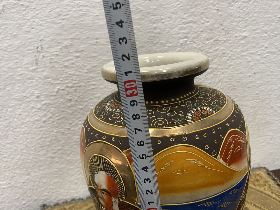 Японска ваза от порцелан сацума 1920 г