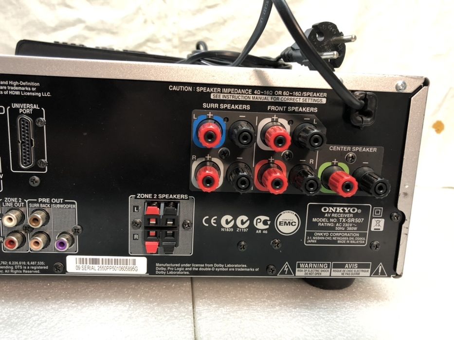 Onkyo TX-SR507 ресивър