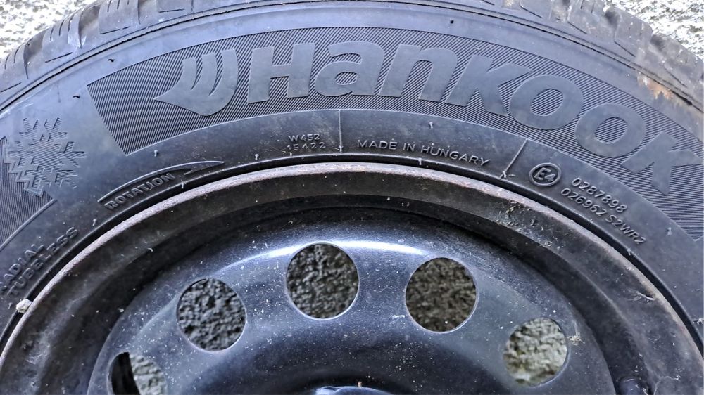 Jante + cauciucuri de iarna 175/65 R15