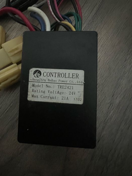 Acceleratie trotineta electrica si controler brushed 24 V