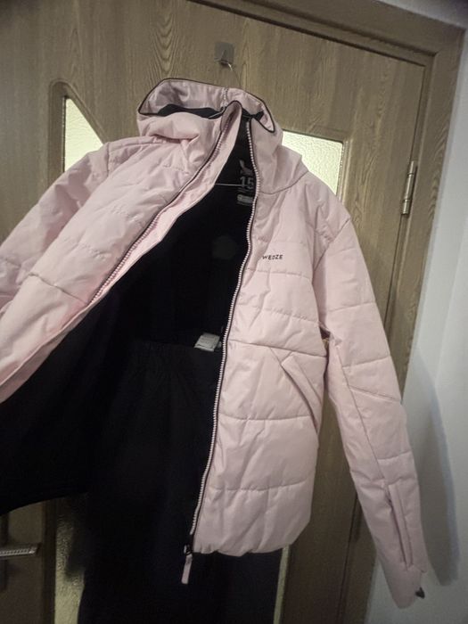 Pantaloni+Geaca ski Declathon Wedze fete, marime 150 cm