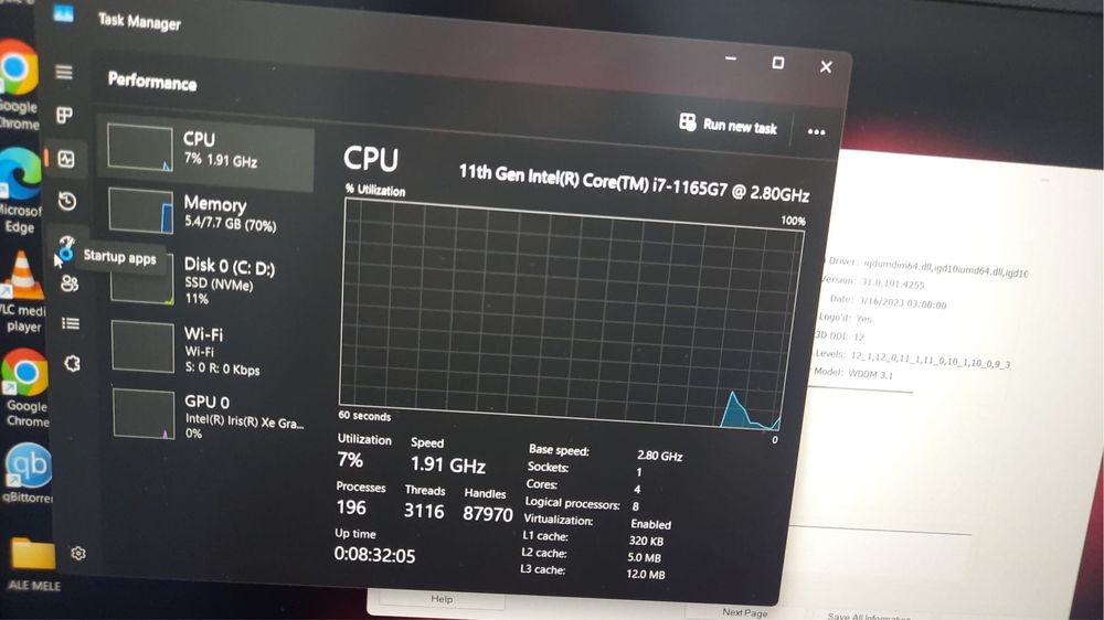 Asus vivobook i7