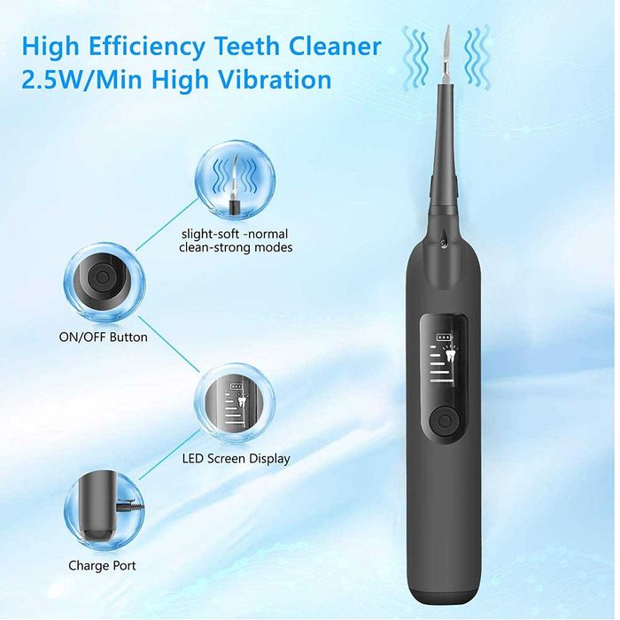 Електрическо апарат за отстраняване на плака за зъби Calculus Remover