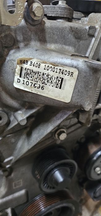 Двигател Дачия Сандеро 2 Рено Клио 4 Нисан Микра к14 0.9 турбо бензин 90кс Dacia Sandero II Renault Clio IV Nissan Micra k14 0,9 tce 90hp H4BB408 D