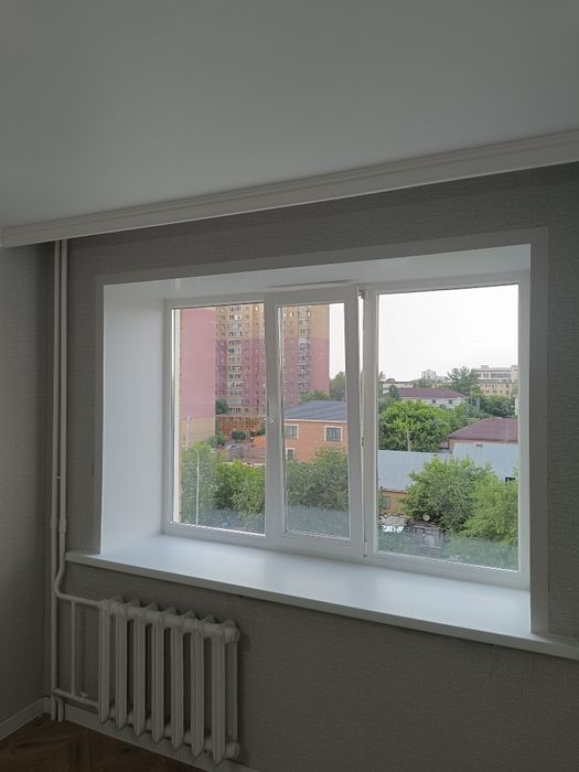 Пластиковые откосы подоконники