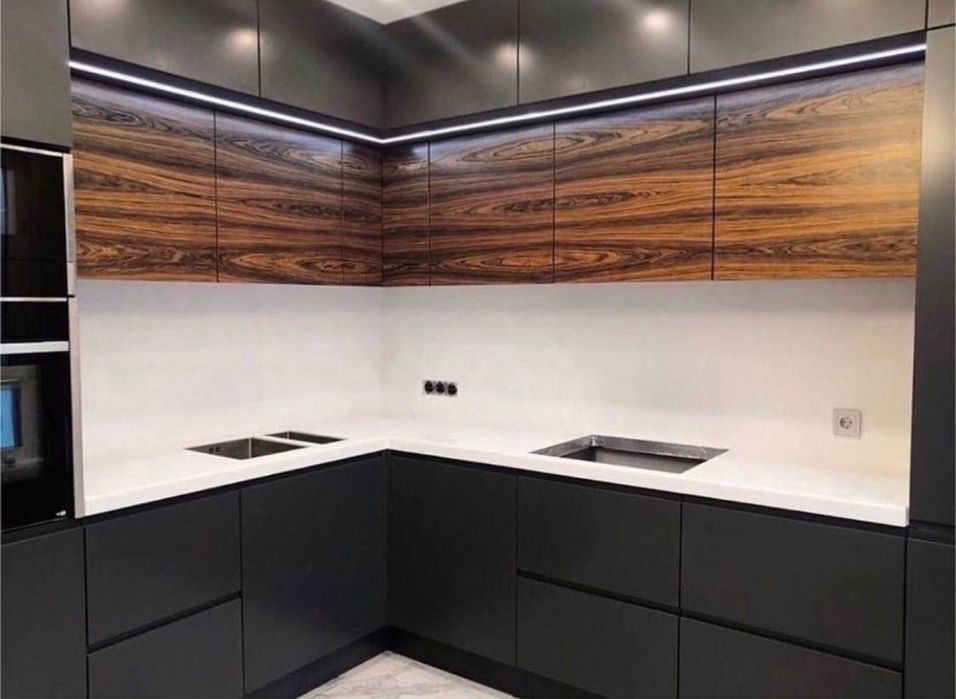 Кухни на заказ от прозводителя за 1 метр от