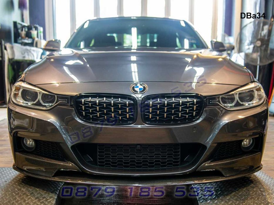 Бъбреци тип диамант BMW 3 F30 F31 грил решетки диамантени бмв ф30 ф31