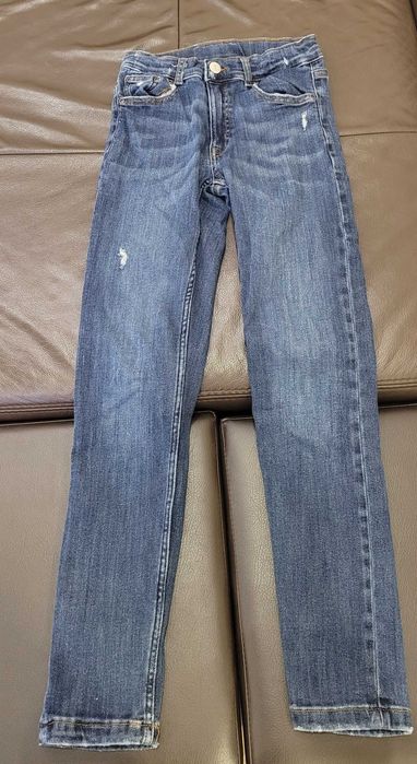 Детски / юношески слим фит дънки Zara р-р 152