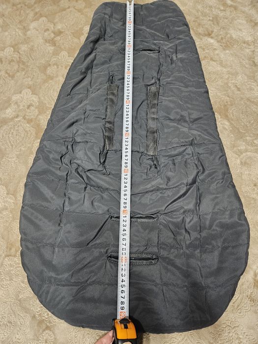 Chicco Чувалче за количка, универсален, тъмно сив цвят, термо.Като нов