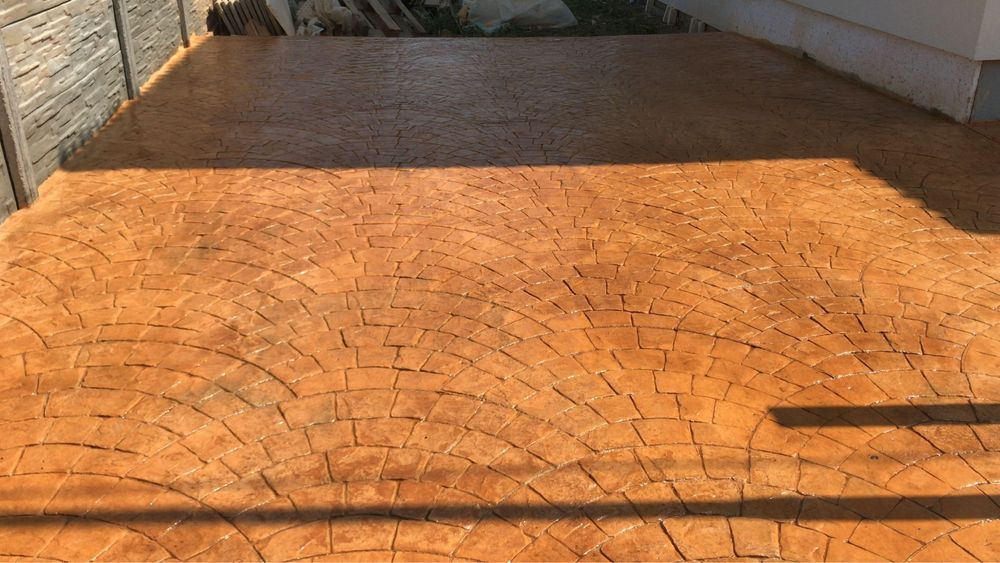 Beton amprentat Dumbravita