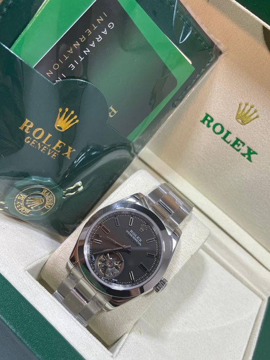 Rolex Oyster Perpetual Label Noir