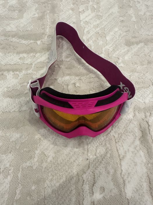 Детски розови ски очила за мониче на Uvex