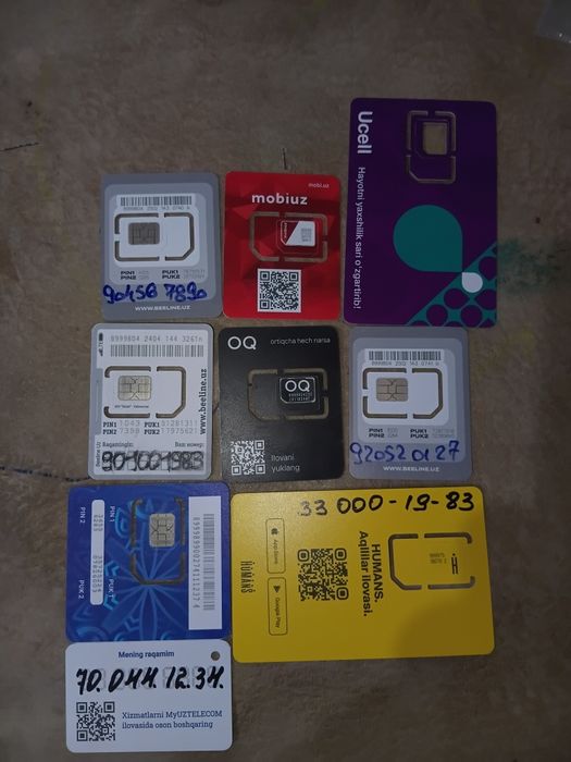 Номера симкарты продажа