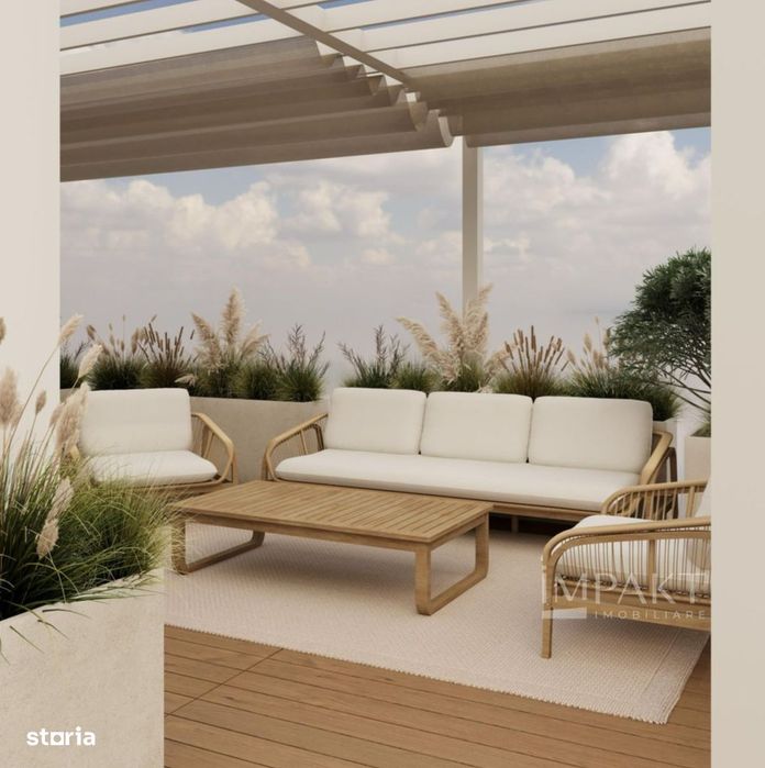 Apartament semifinisat tip Penthouse in Andrei Muresanu (sud)