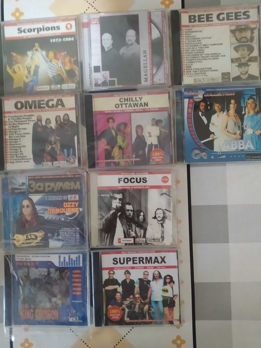 Продам коллекцию МР3 дисков и DVD концертов и фильмов.