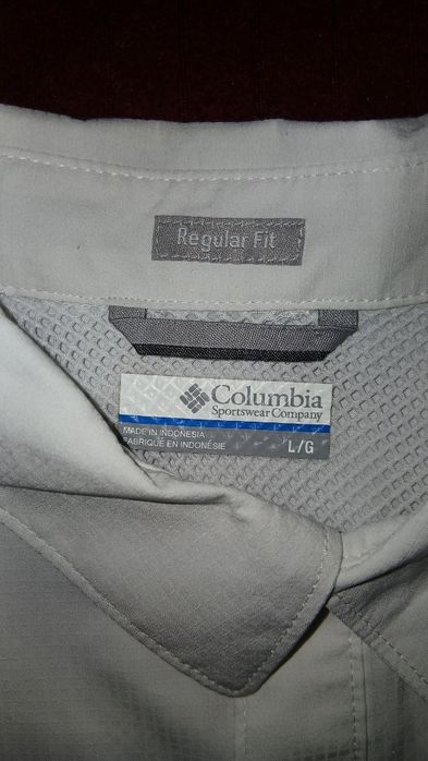 Из США, мужская повседневная рубашка бренда "Columbia"