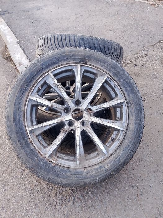 Продам 3 диска с шинами Гудиер r17, 225/55, 3 диска