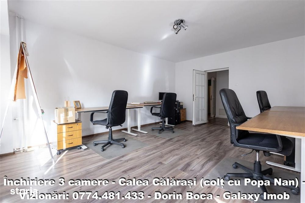 Inchiriere apartament 3 Camere - NEMOBILAT - Calea Calarasilor