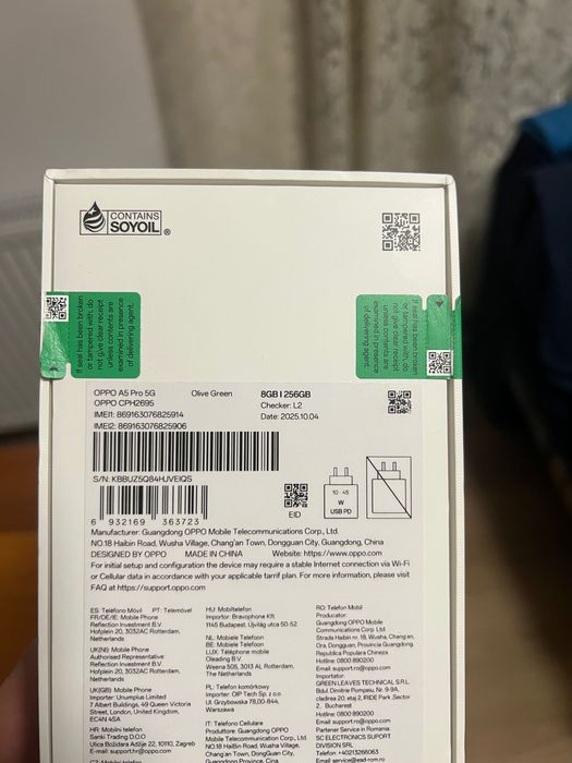 Vând telefon Oppo A5 PRO 5G