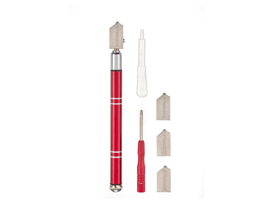 Kit diamant cu ulei pentru sticla Parkside, cu 3 capete