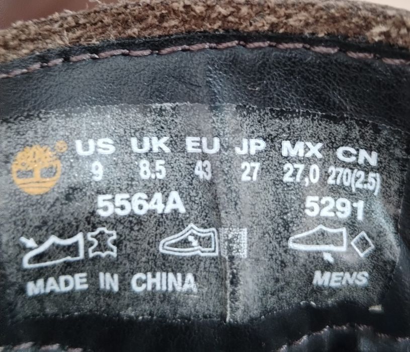 Pantofi Timberland și Bugatti Nr 43