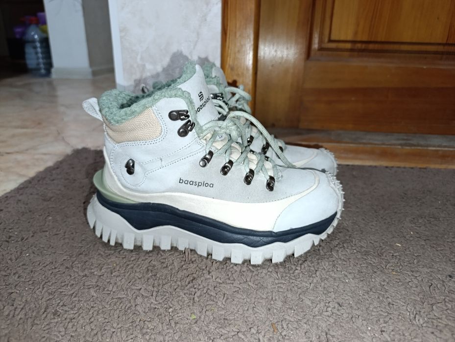 Кроссовки - ботинки зимние , унисекс