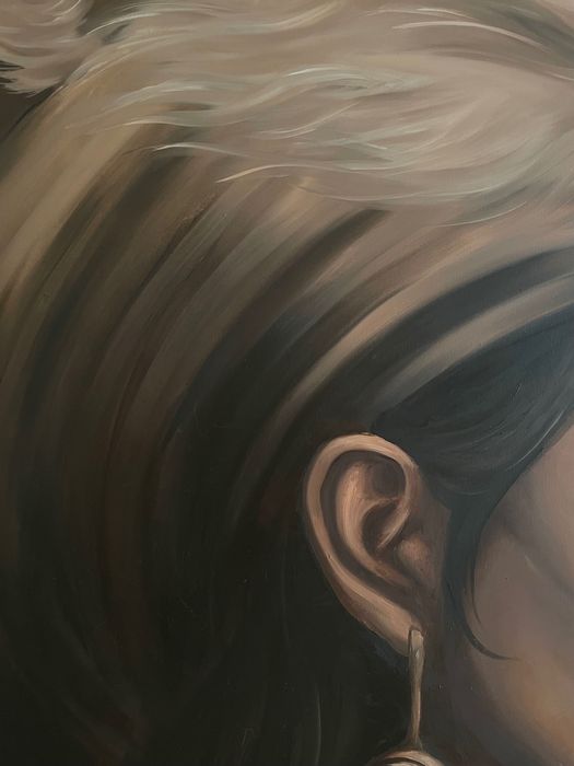 Картина „Сила“ 100х100 см, масло върху платно