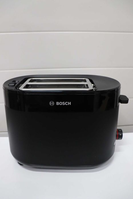 Компактен тостер Bosch MyMoment TAT2M123, вградена приставка за хлебче