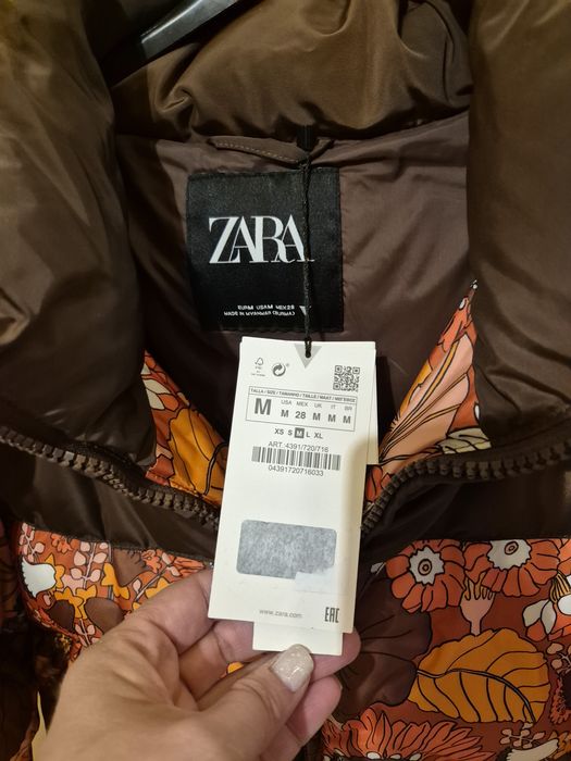 Geaca Zara dama cu gluga