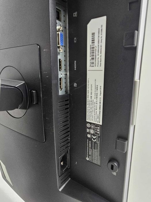 +Гаранция! HDMI IPS Монитор HP EliteDisplay E240 23.8" инча + кабел